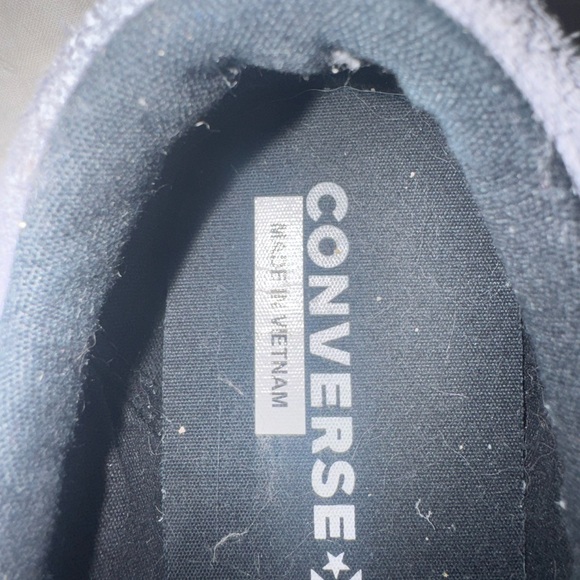 Converse Charcoal Suede Men's Sneakers - Picture 7 of 8